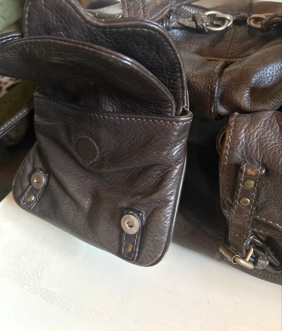 【Chloe】クロエ ボストンバッグ 希少デザイン パディントン カデナ