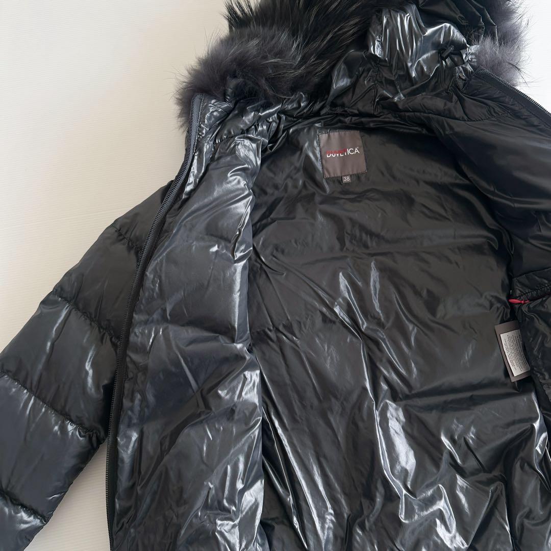 DUVETICA デュベティカ / ダウン ショート コート 38 黒 フード