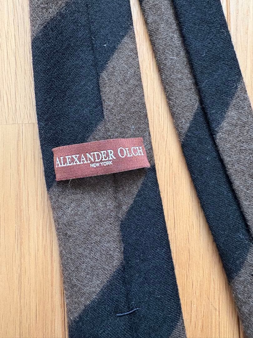 最終特価美品USA製アレキサンダーオルチALEXANDER OLCHネクタイ4本