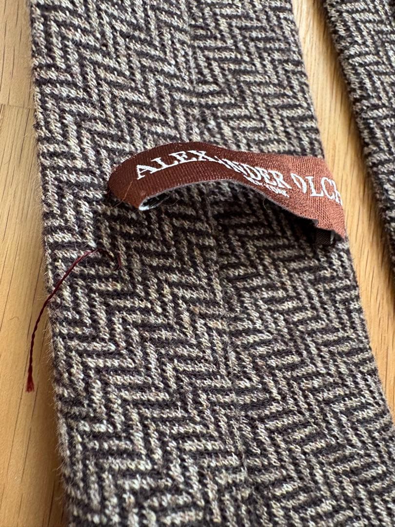 最終特価美品USA製アレキサンダーオルチALEXANDER OLCHネクタイ4本