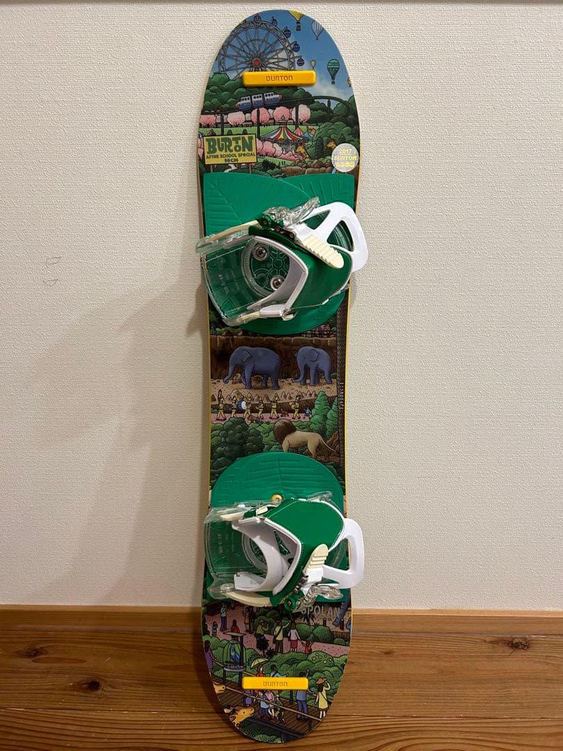 バートン 3点セット90cm スノーボード＋ビンディング＋ブーツセット