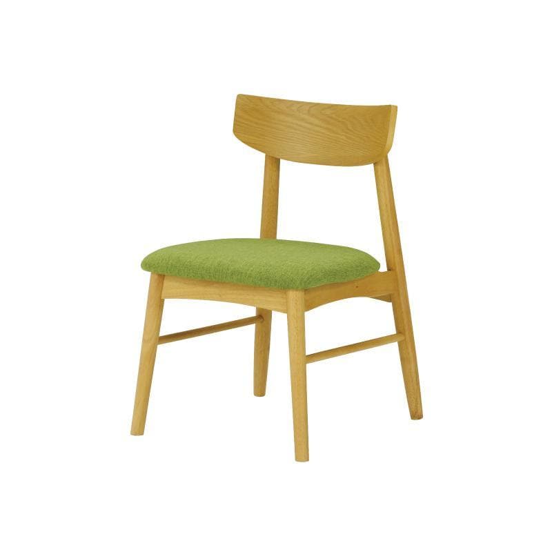 SK DC XS8　4脚　ダイニングチェア　ナチュラル＊グリーン