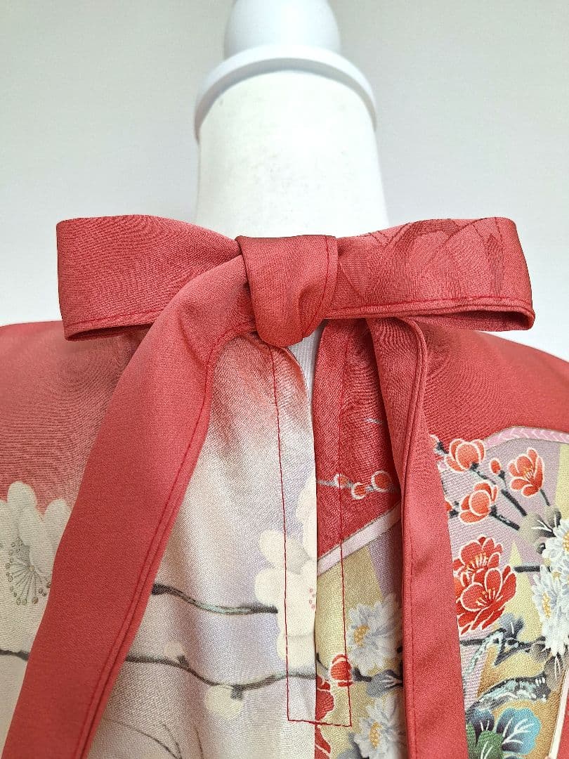 着物リメイクワンピース3707