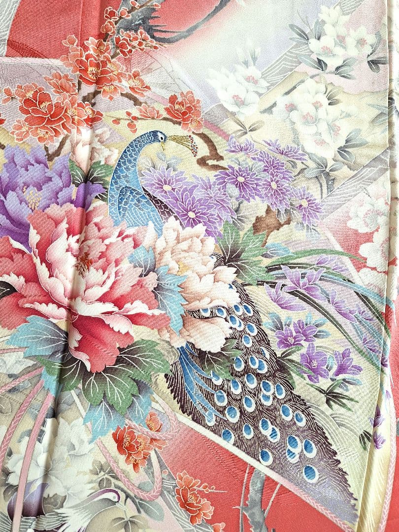 着物リメイクワンピース3707