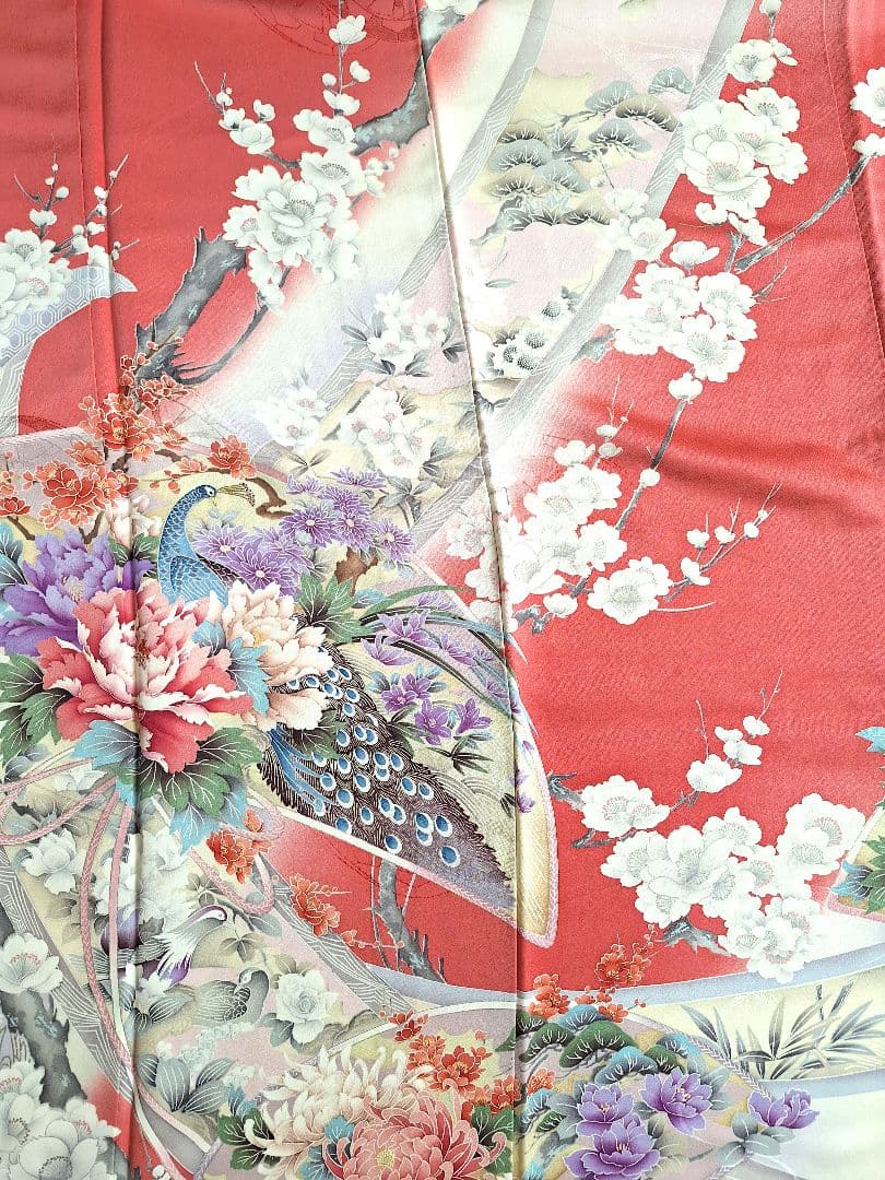 着物リメイクワンピース3707