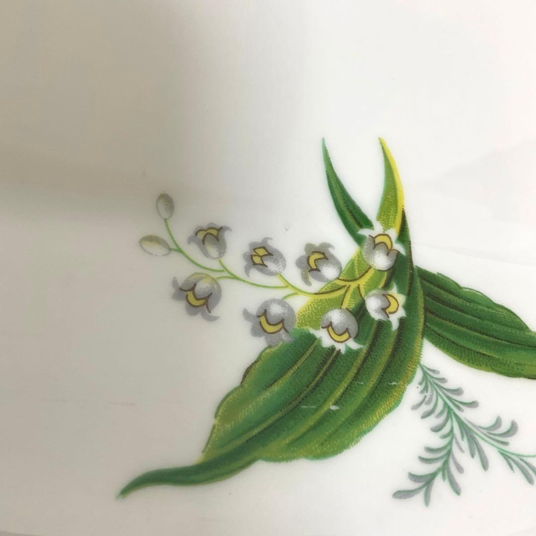 イギリス　ハマースレイ　すずらん　サンドウィッチプレート