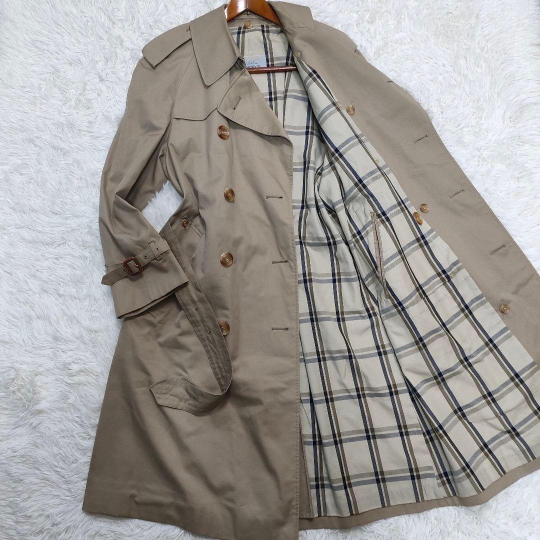バーニーズニューヨーク別注 アクアスキュータム トレンチコート 【着丈105】
