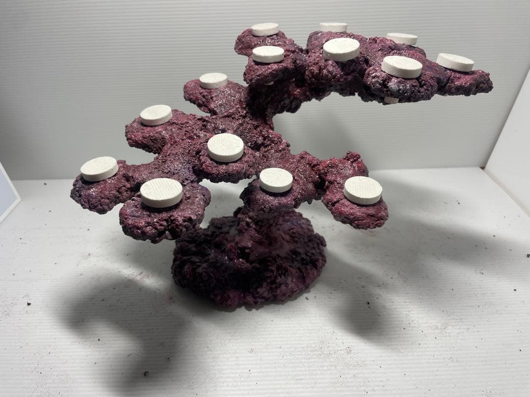 【送料無料】人工ライブロック　PHR32／14穴加工　アク抜き済み安心塗料使用