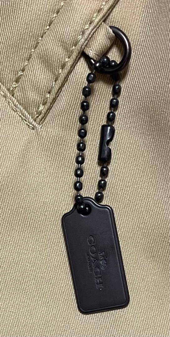 タグ付き美品 コーチ チェック柄ライナーボアカラートレンチコート SPサイズ