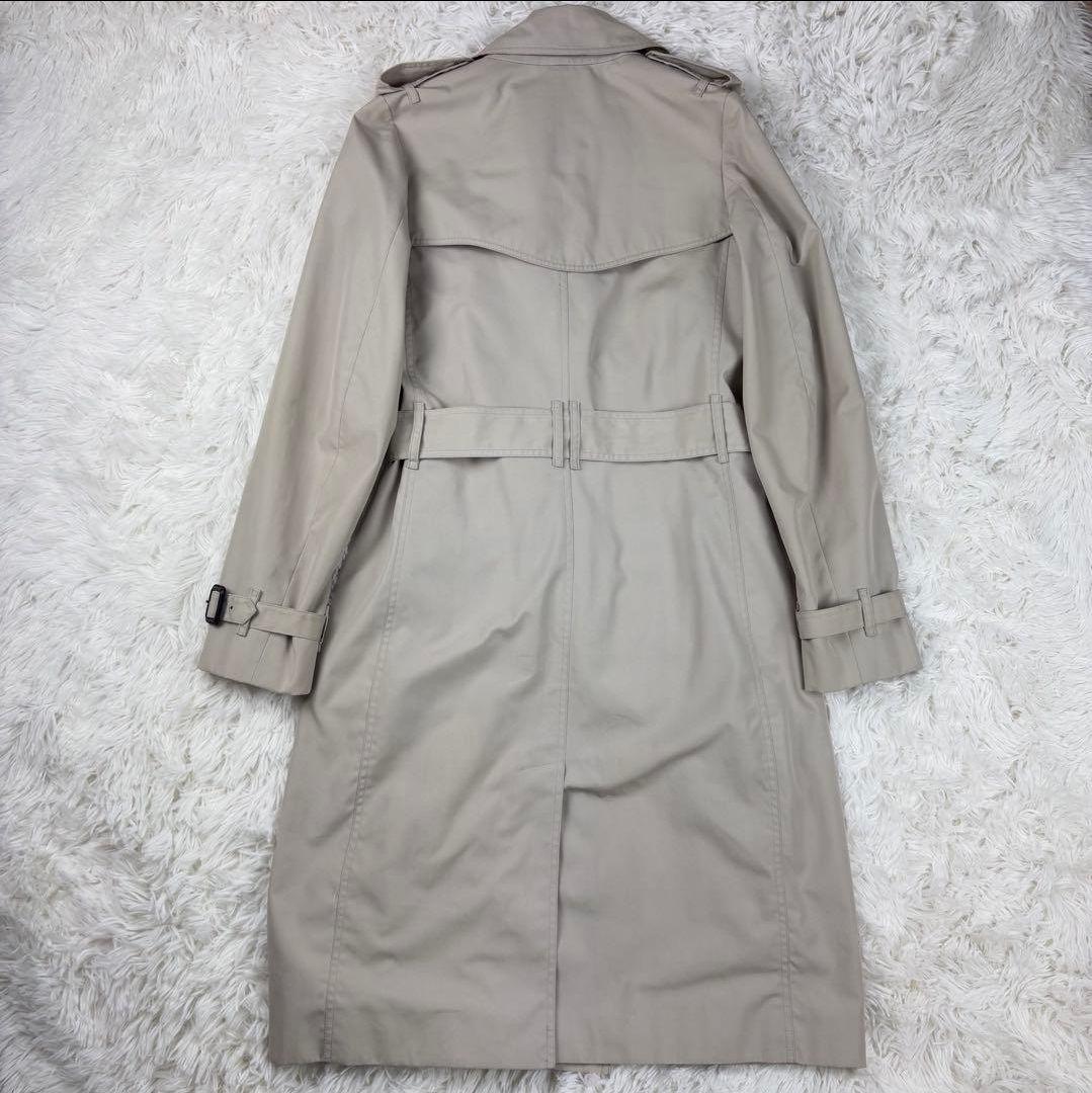 【美品】バーバリー　トレンチコート　メガチェック　現行　36サイズ　S