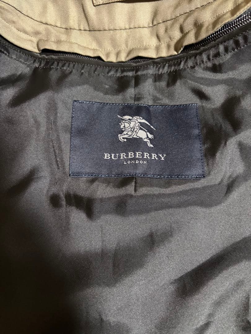 【美品】Burberryバーバリー ステンカラーコート ライナー