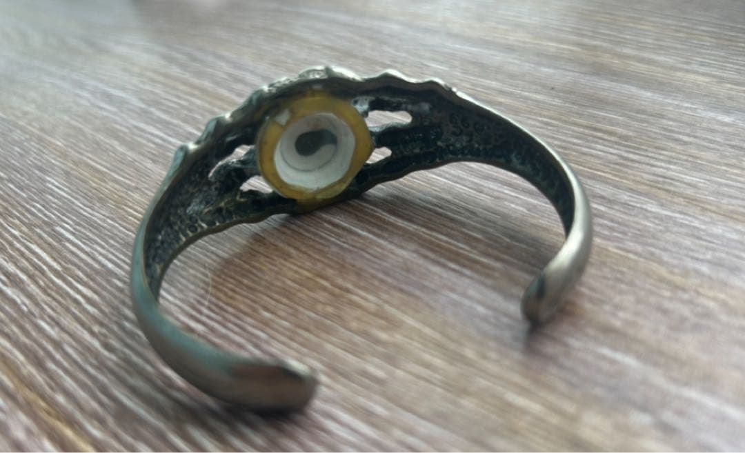 スカル　義眼　バングル