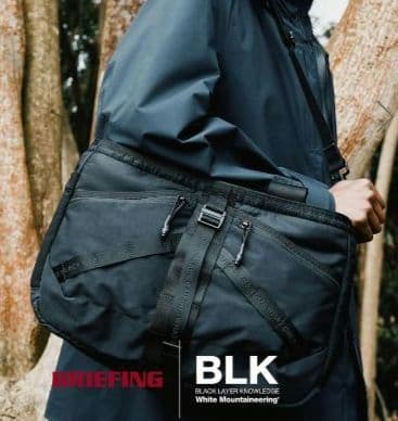 BLK White Mountaineering x BRIEFING トート