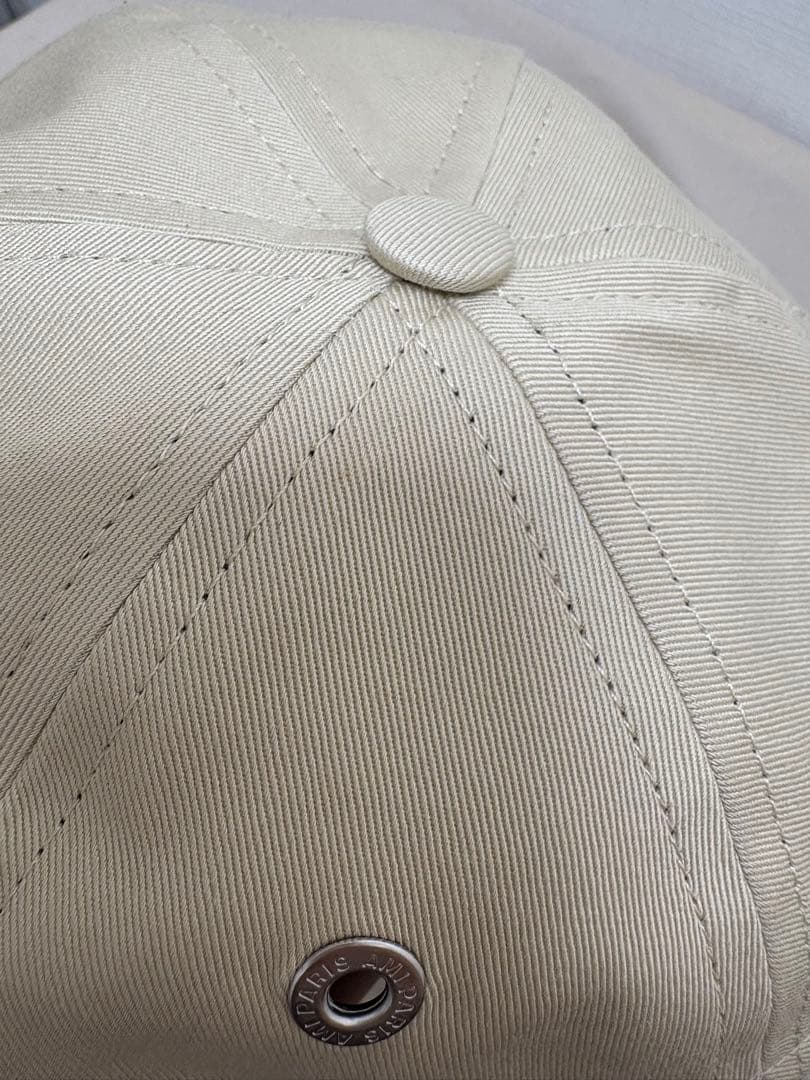 ami paris キャップ ベージュ