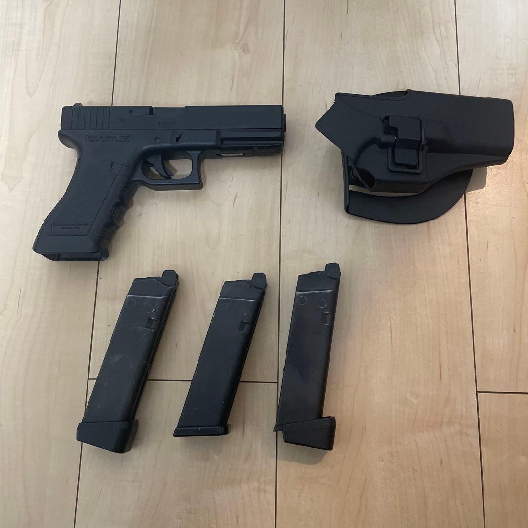 東京マルイ　Glock 17 gen3ハンドガン マガジン　　専用ホルスター付き