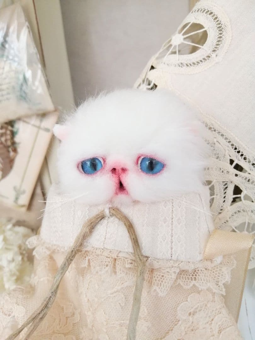 ミニミニ子猫ちゃん♡アートドール♡ぬいぐるみ♡エキゾチック♡ふわふわ♡