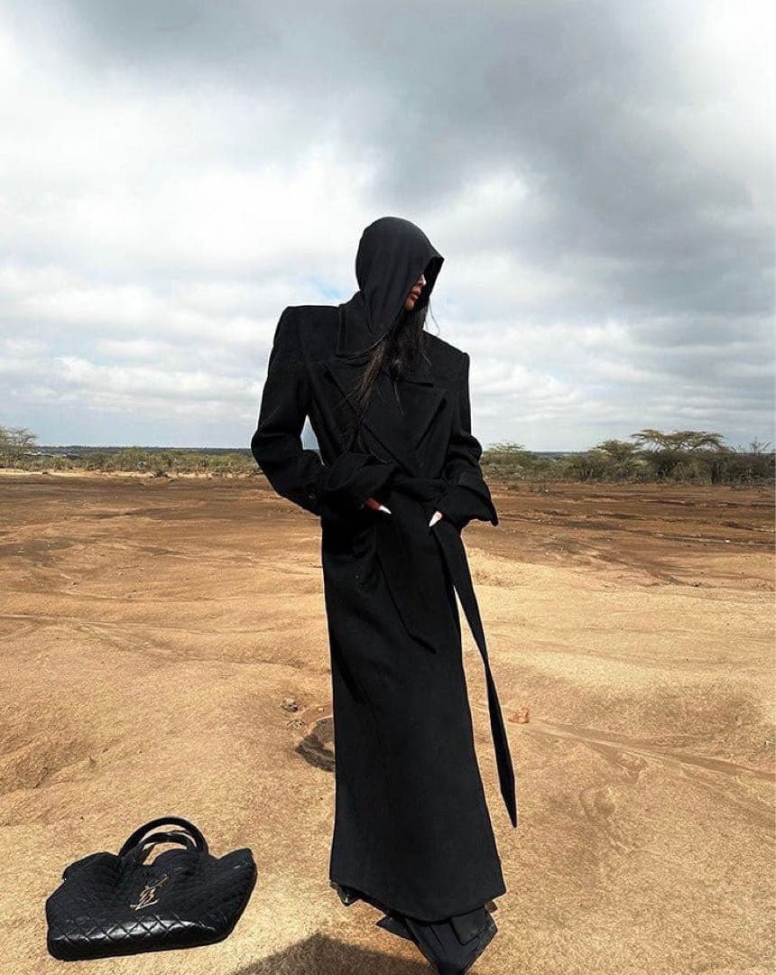 【美品】0122stepll マキシ丈コート