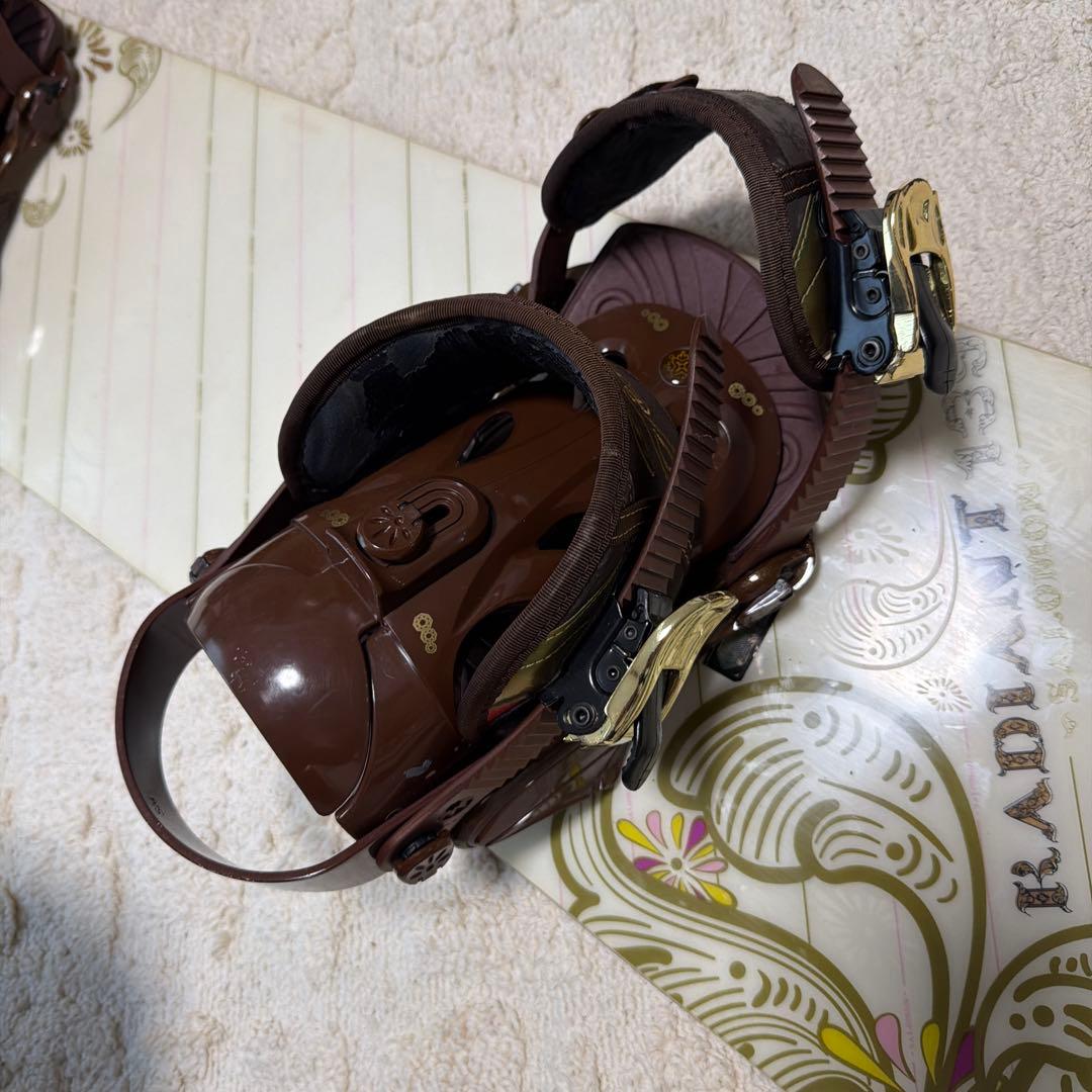 スノーボード　サロモン　ビンディング　セット　レディース　139cm