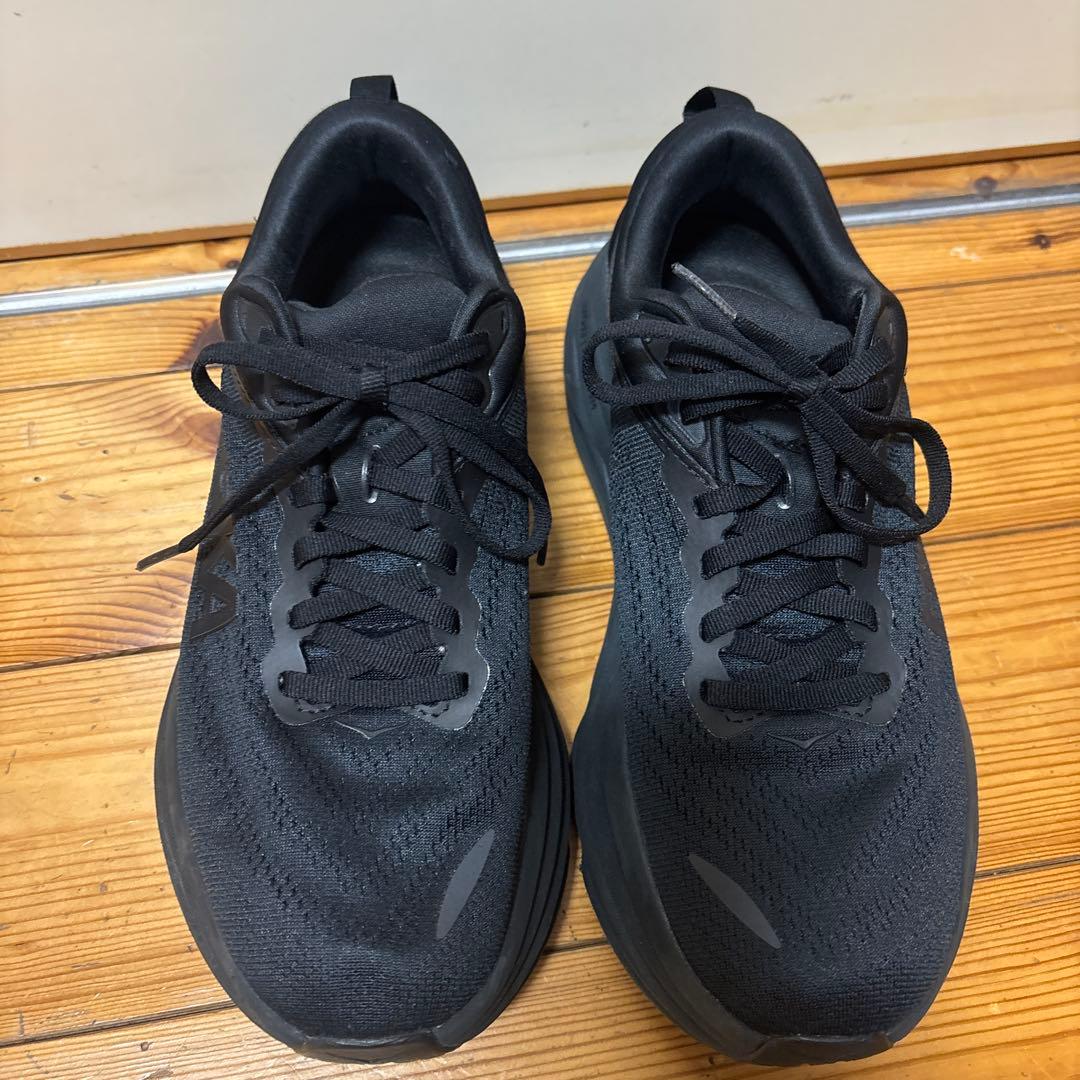 HOKA ボンダイ8 スニーカー　ブラック