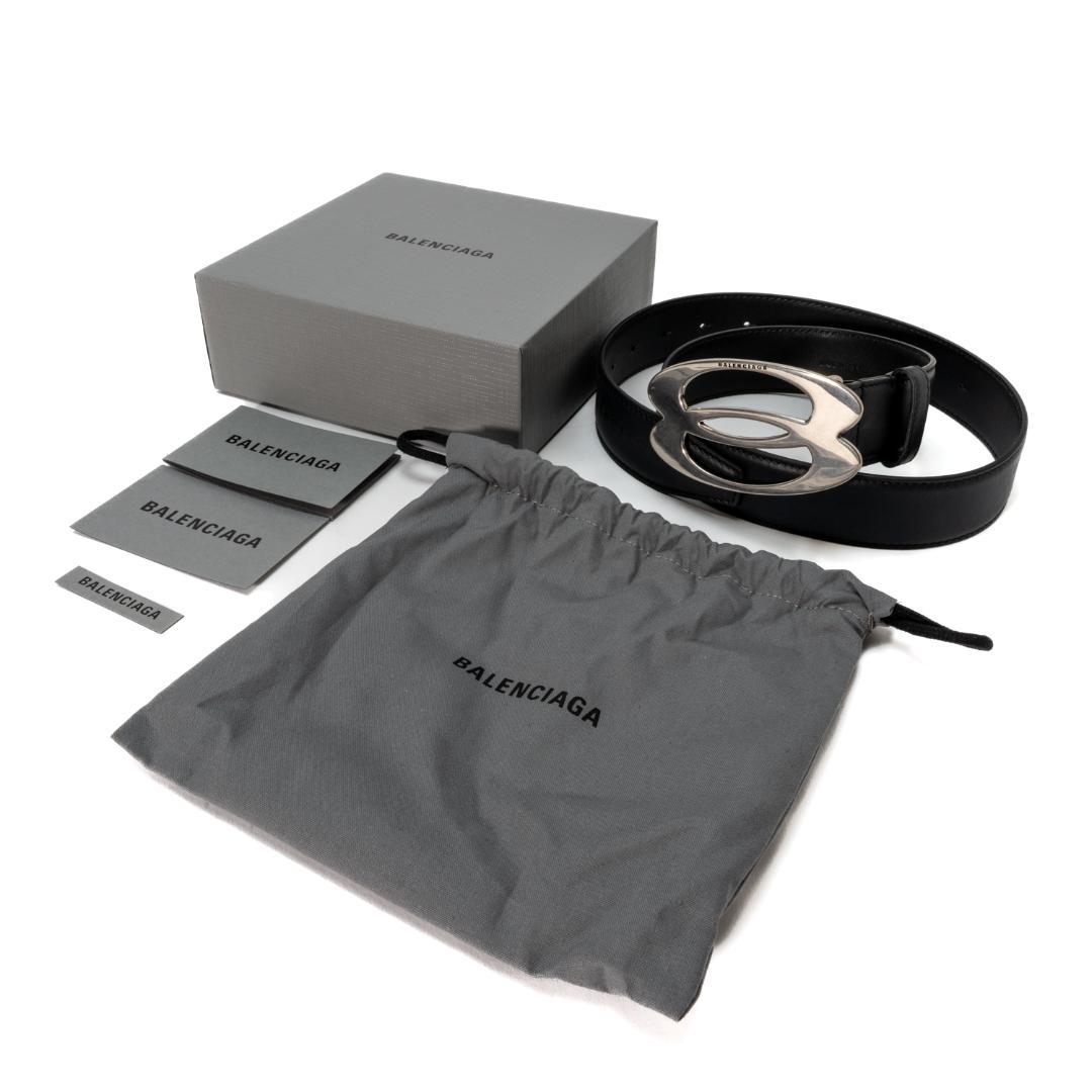 新品 BALENCIAGA Unity ベルト カーフスキン アンティーク調