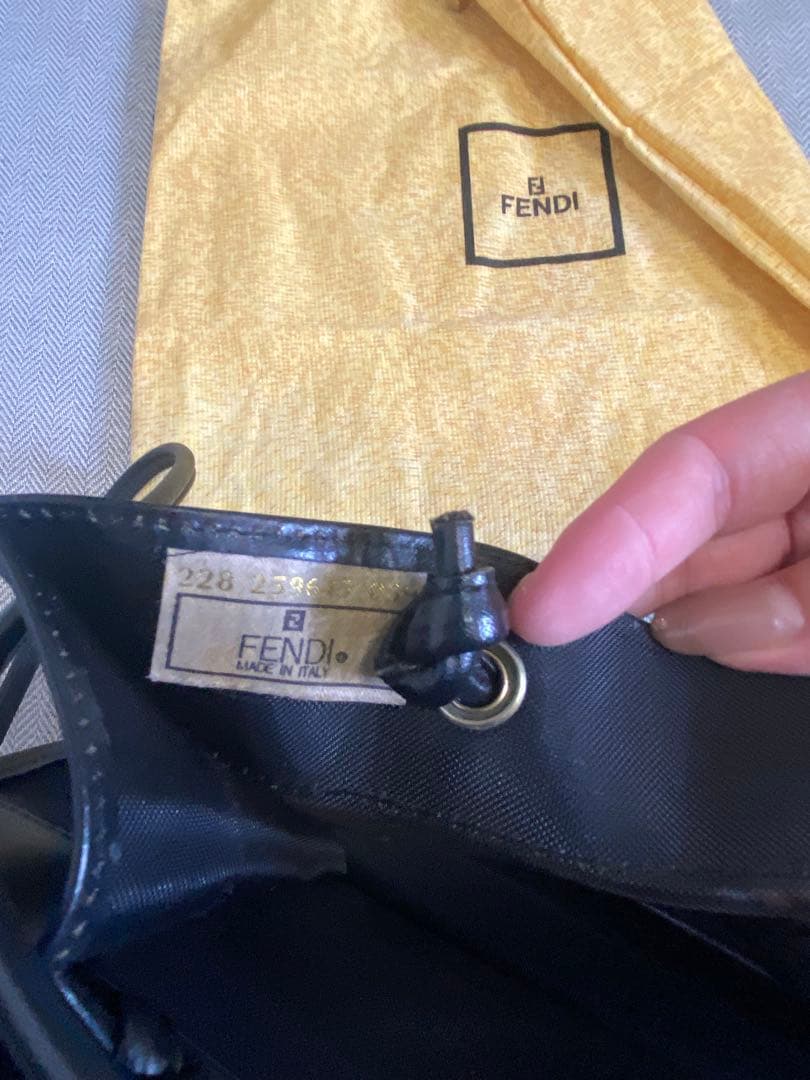 希少　FENDI フェンディ メッシュトートバッグ