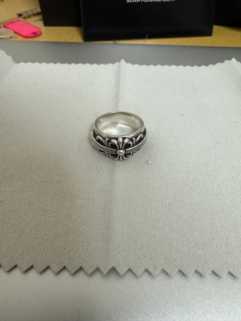 Chrome Hearts フローラルリングシルバーリング