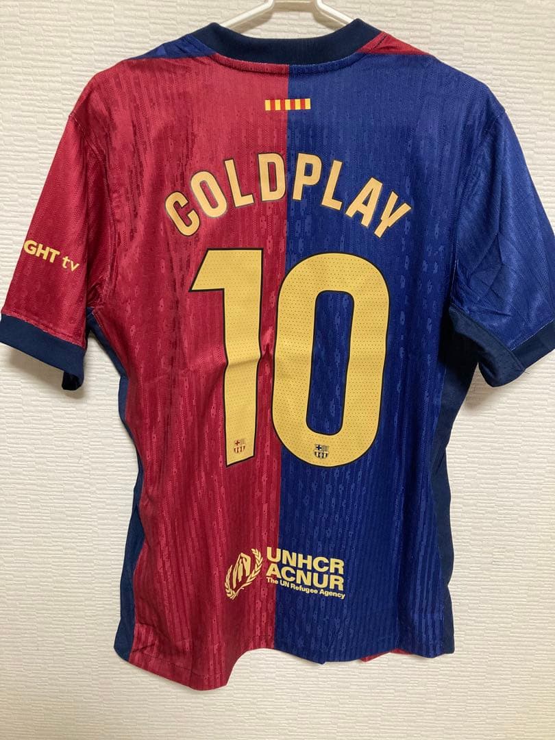 2024 バルセロナ✕コールドプレイ コラボ ユニフォーム（H）