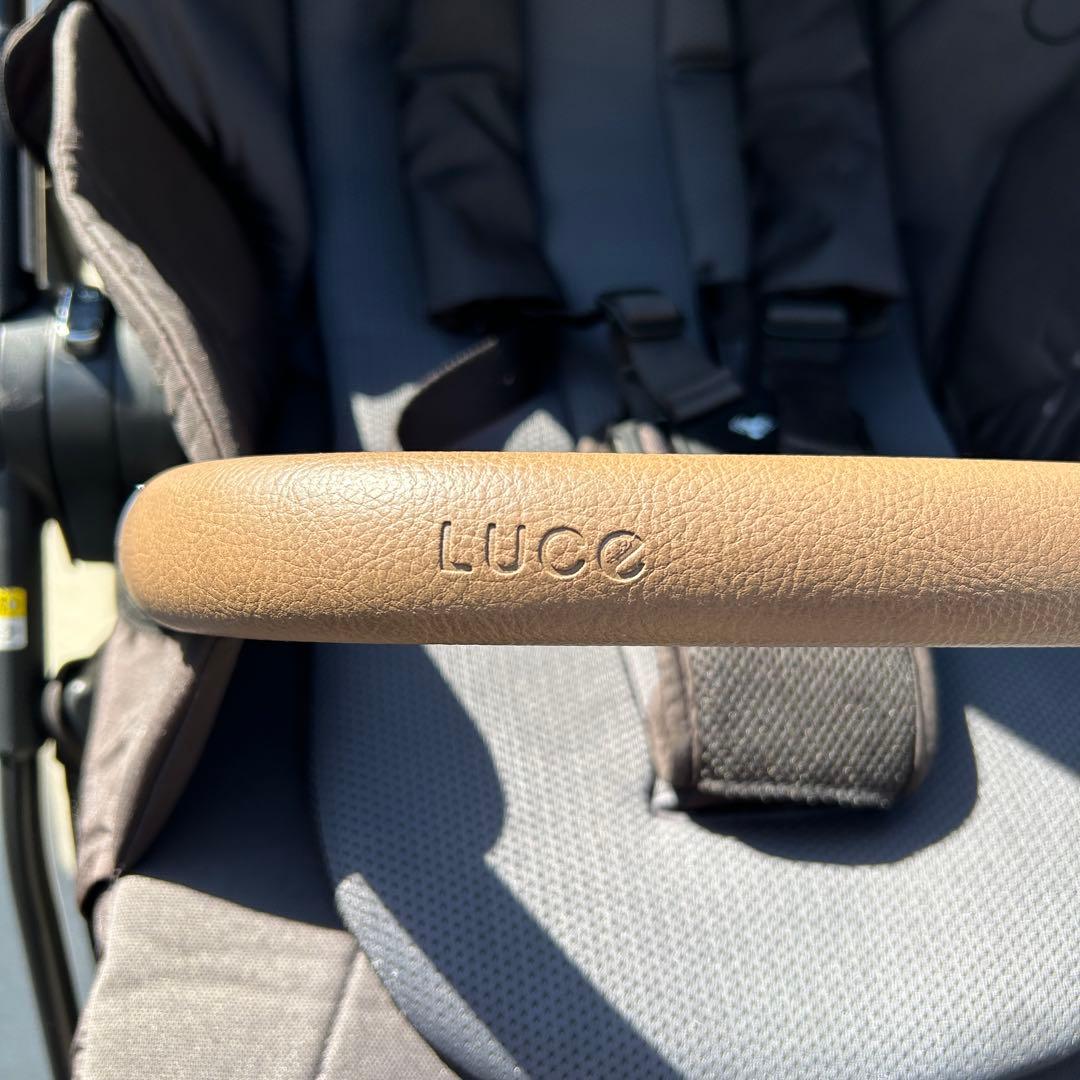 値下げ Aprica アップリカ LUCE ルーチェ 黒 ブラック 2022年