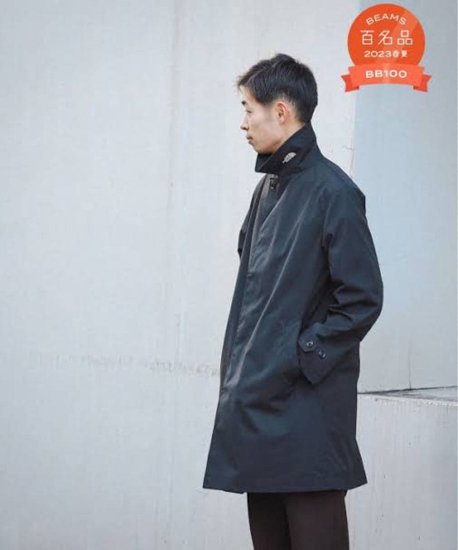 THE NORTH FACE ブラック ステンカラーコート NY2164N