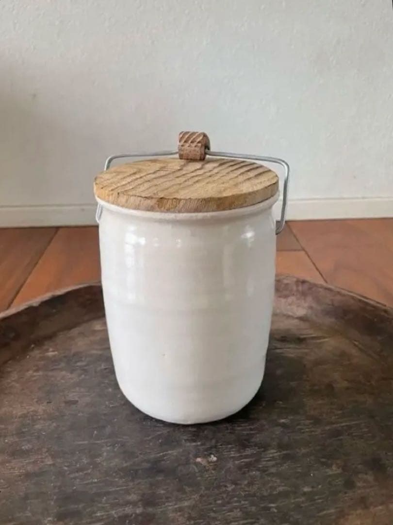 市川孝 棗　木蓋　容器 棗　茶入れ　保存器　保存容器