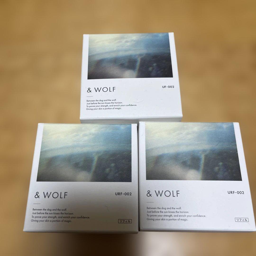 & WOLF UVセラム　リキッドファンデーション　プロテクターセット