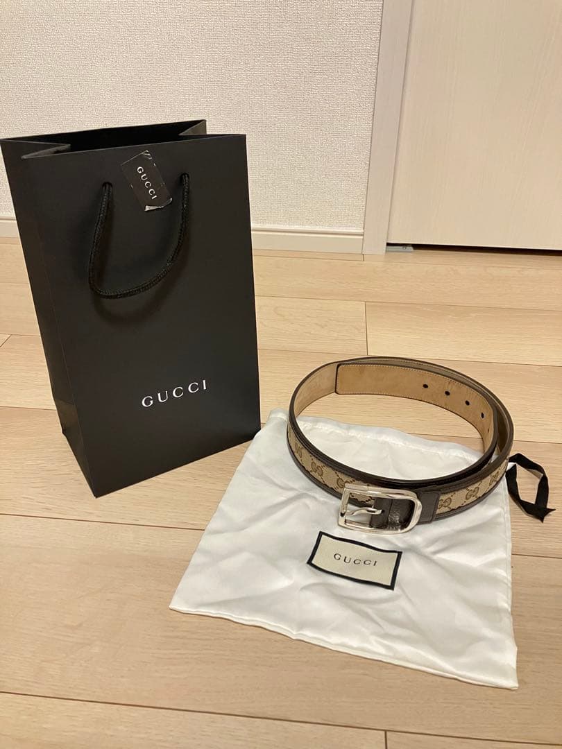 GUCCI グッチ　ベルト ブラウン　449716