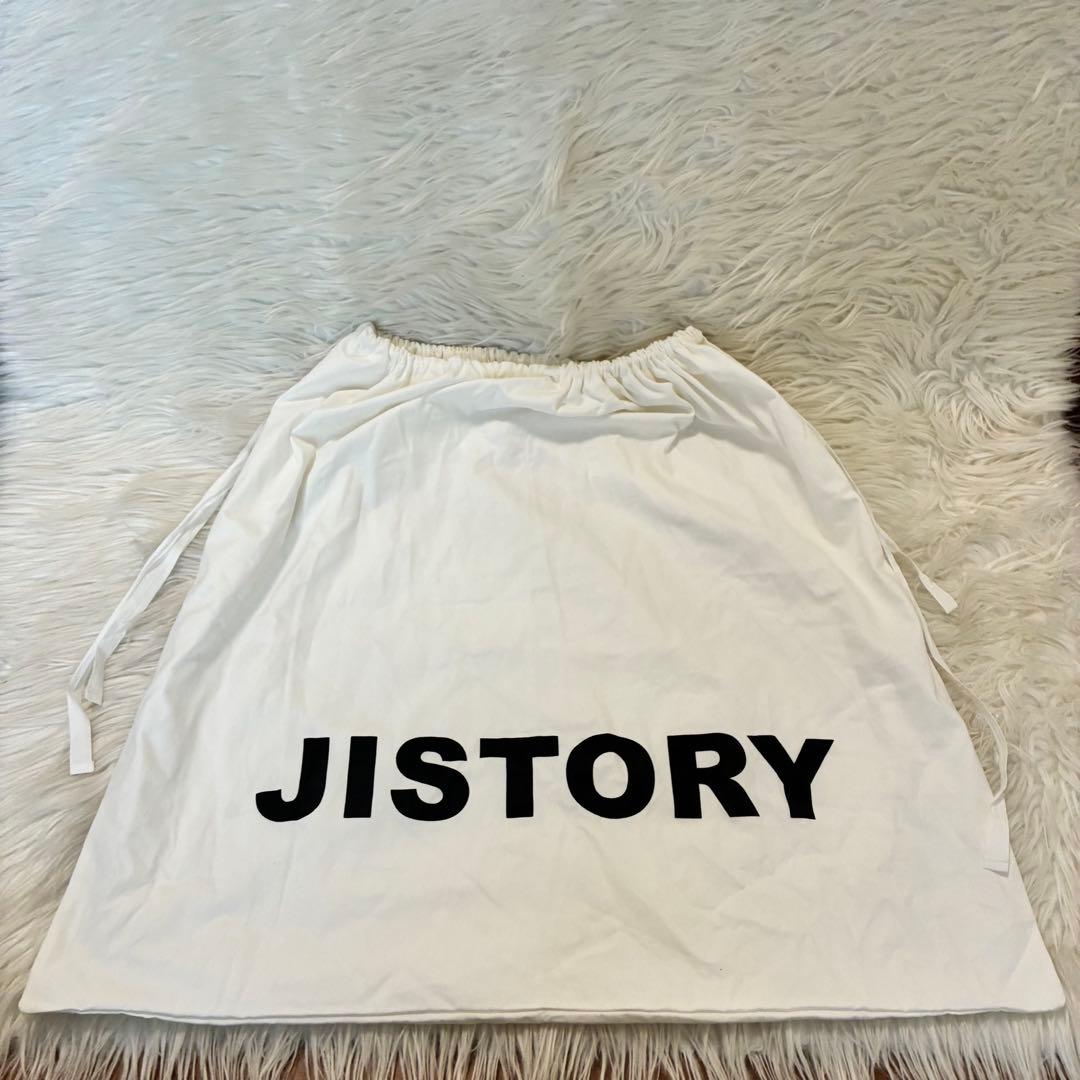 JISTORY ジストリー　サイドベルトボストンバック　レザー　かばん　黒