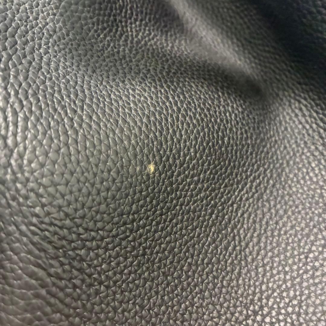 JISTORY ジストリー　サイドベルトボストンバック　レザー　かばん　黒