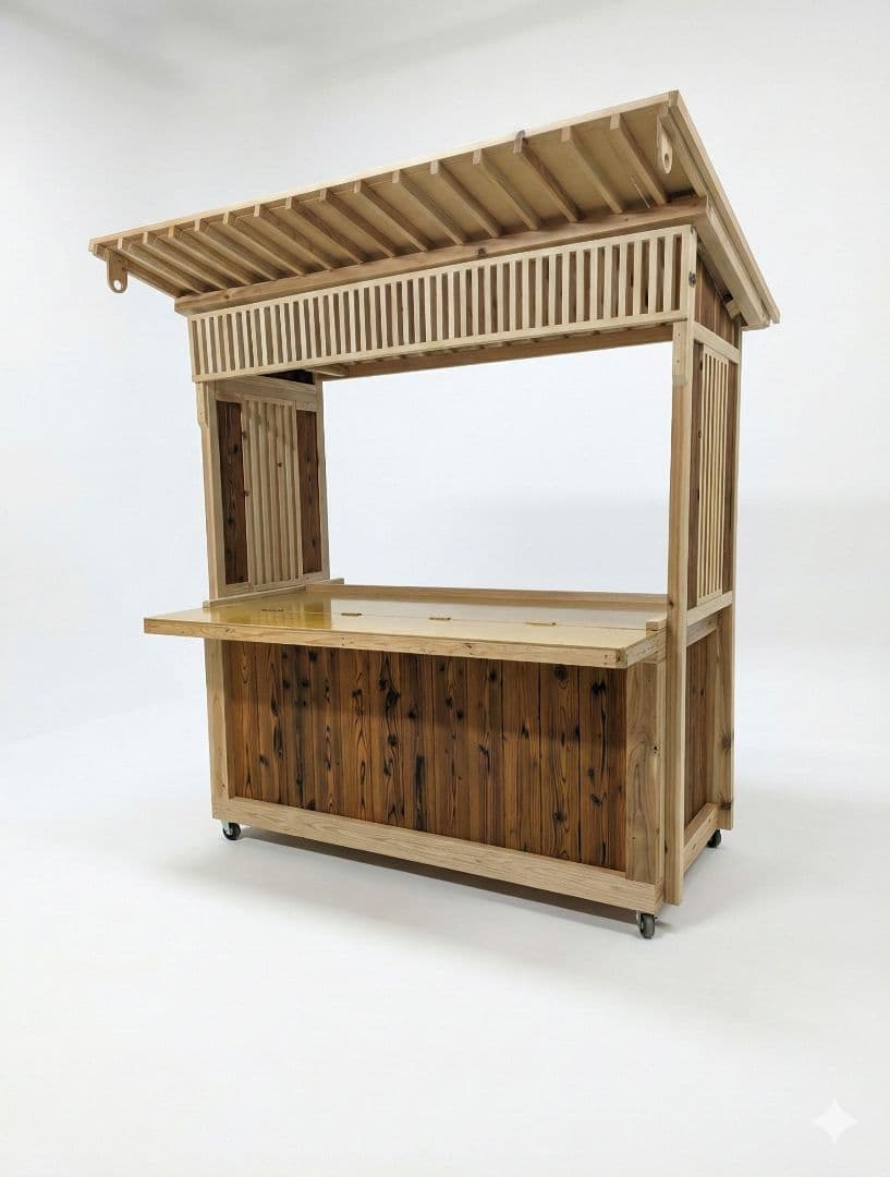 イベントの主役に！本格木製屋台