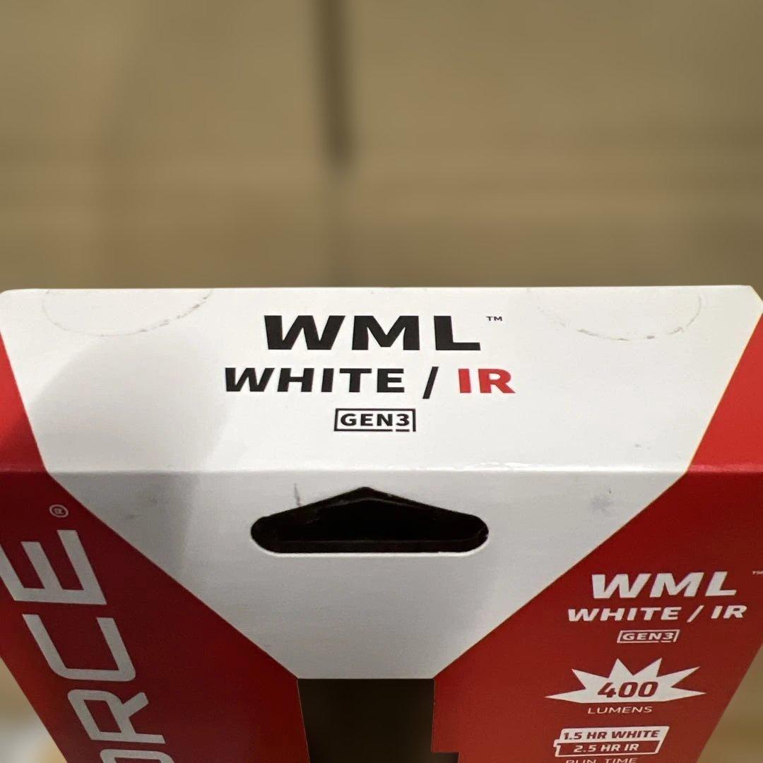 INFORCE WML White IR Gen 3 ブラック