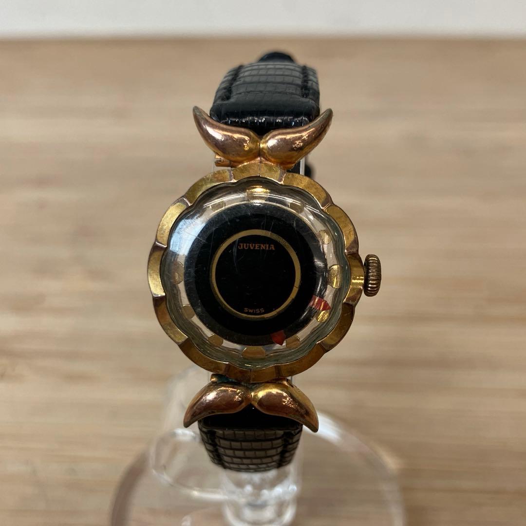 JUVENIA 1970年代ヴィンテージ ミステリーダイヤル 手巻き 腕時計