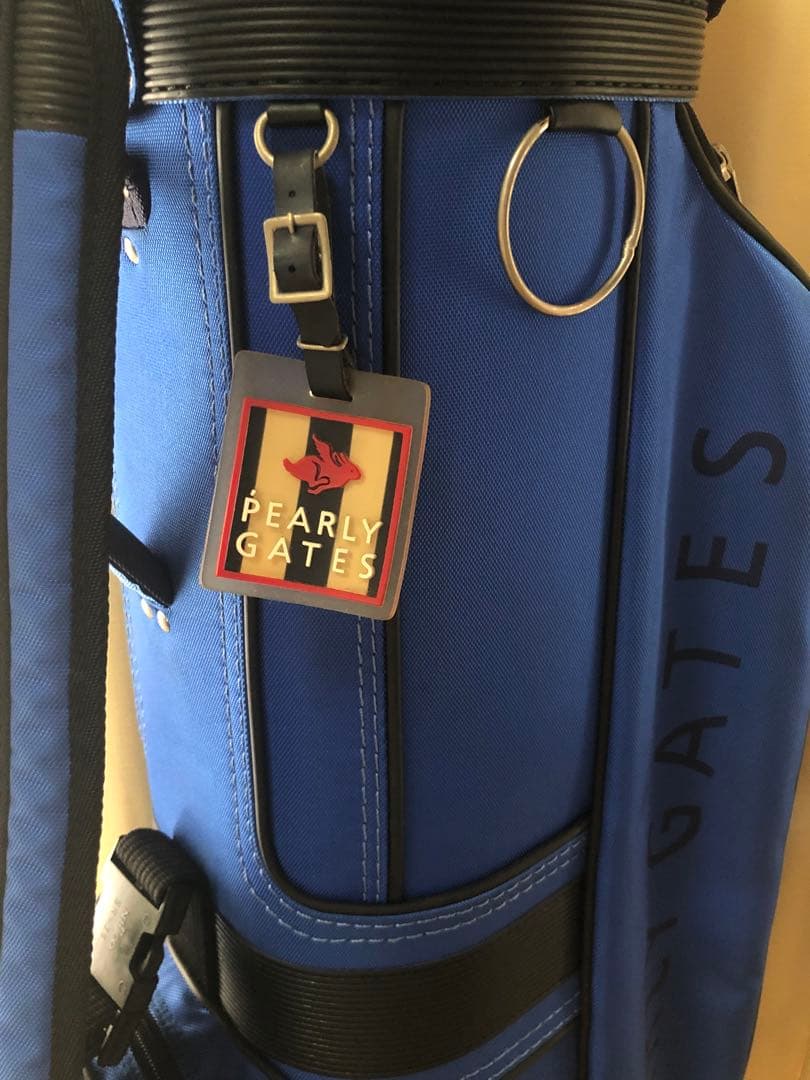 PEARLY GATES パーリーゲイツ　キャディバッグ　軽量　ブルー
