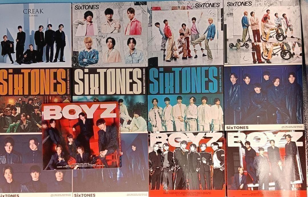 SixTONES CD　全アルバム　全シングル コンプ 63点 ストーンズ