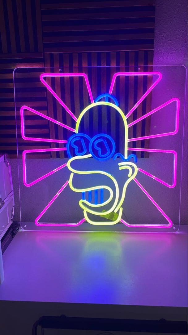 ホーマー・シンプソン ネオンライト