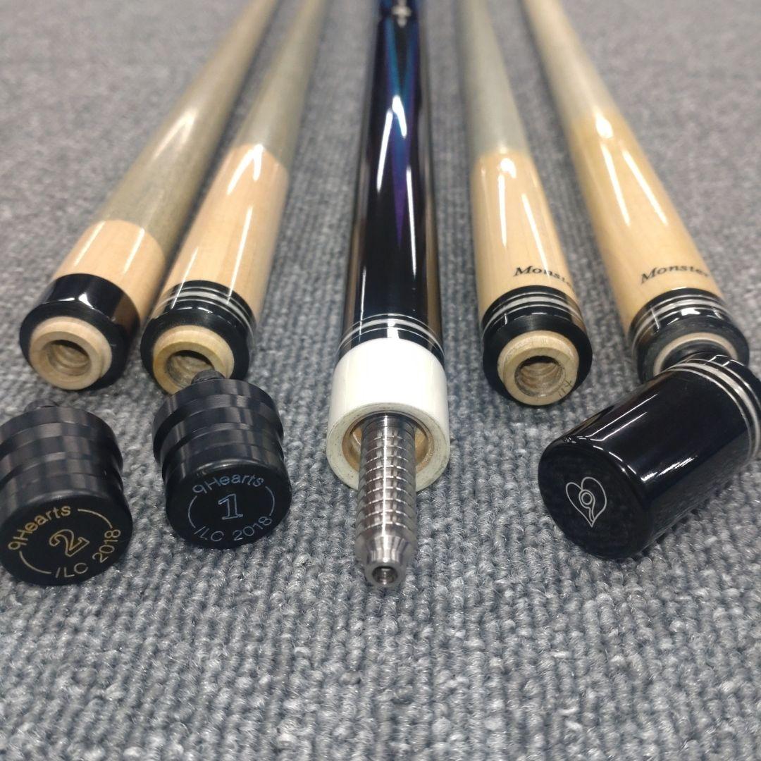 9Hearts　ナインハーツ　ビリヤード　カスタムキュー　4シャフト