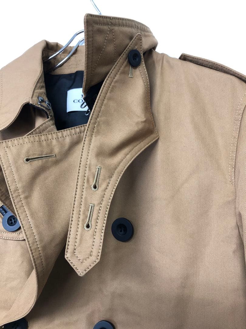 新品 COACH レトロ トラッド ラグジュアリーモード ダブルトレンチコート