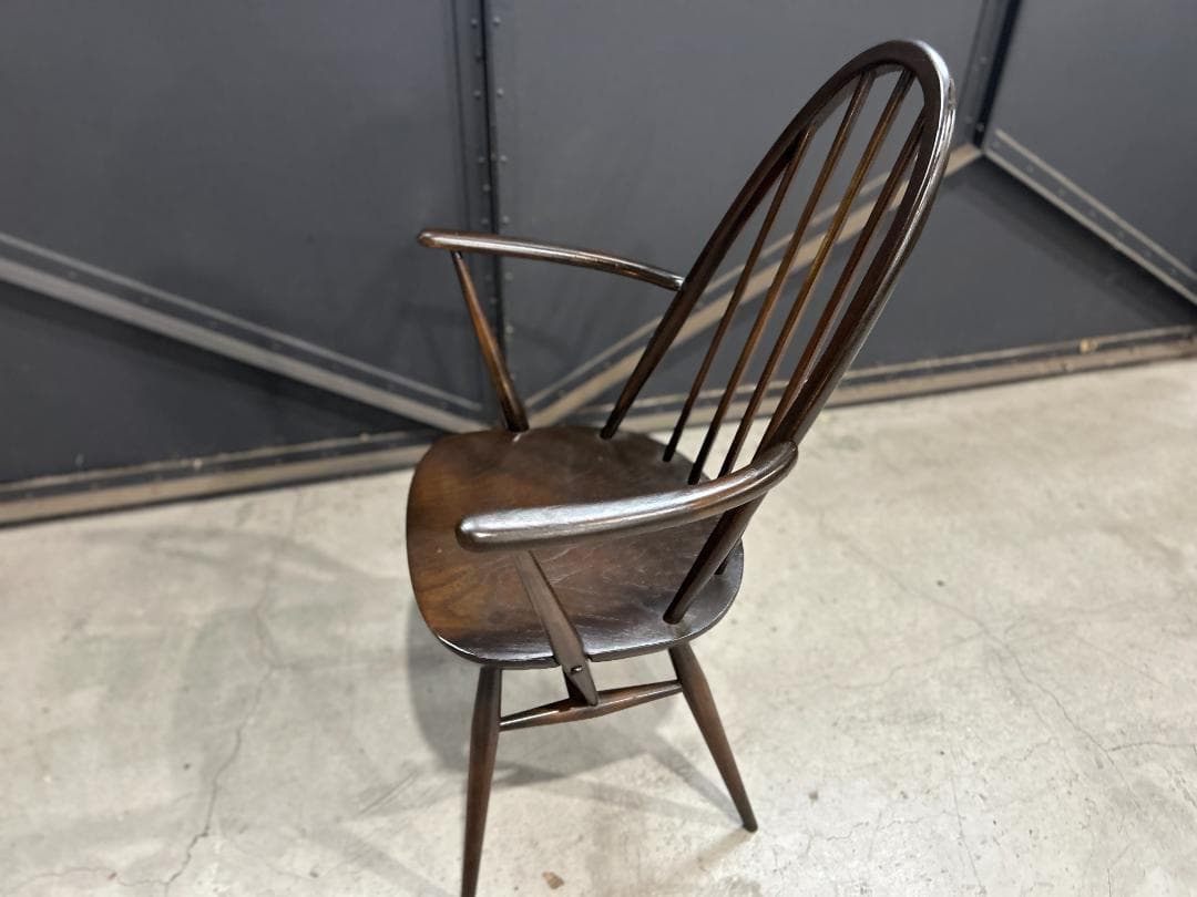 英国vintage　アーコール / ERCOL　クエーカーアームチェア　60's