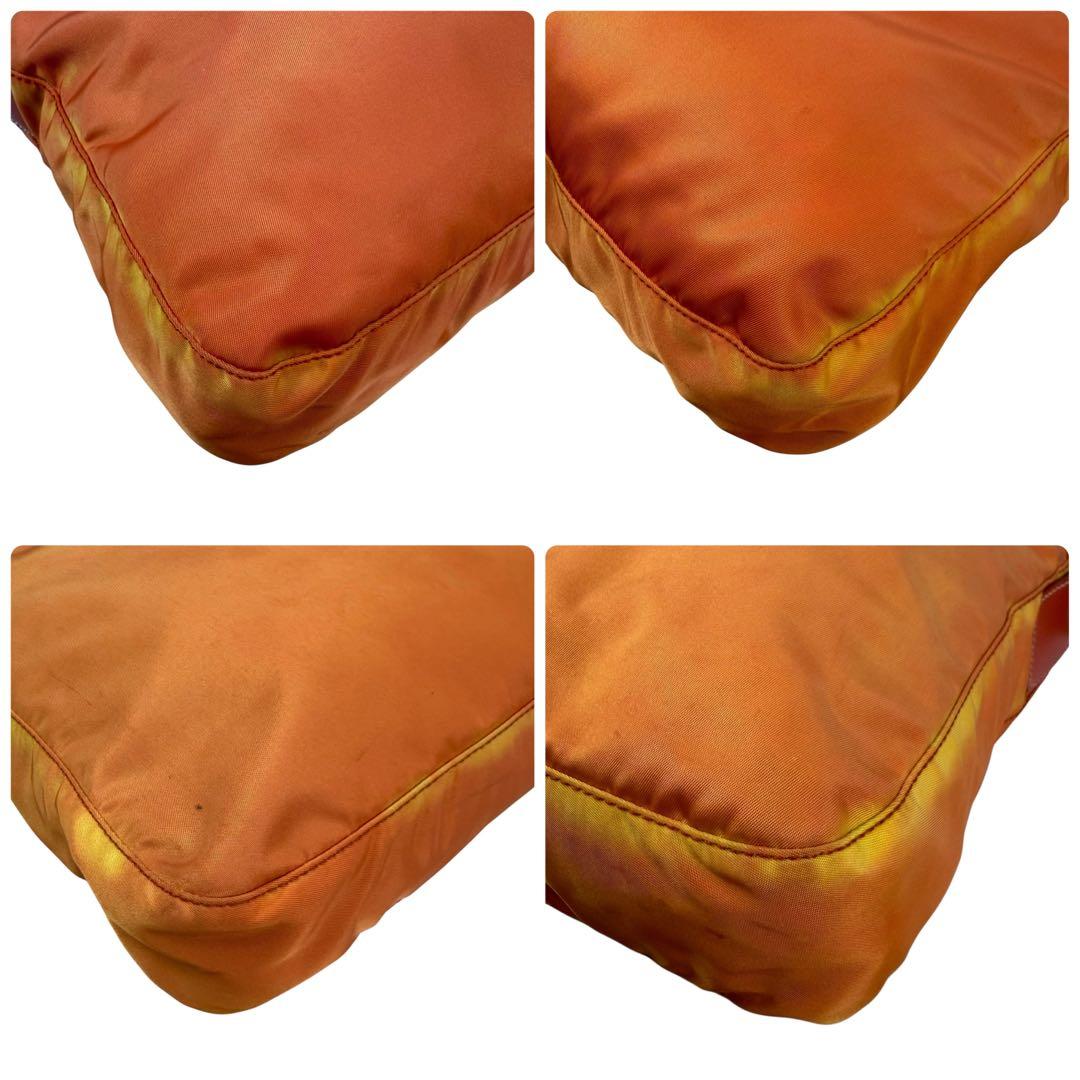 バッグ 00s PRADA Vela Sport Shoulder Bag Orange