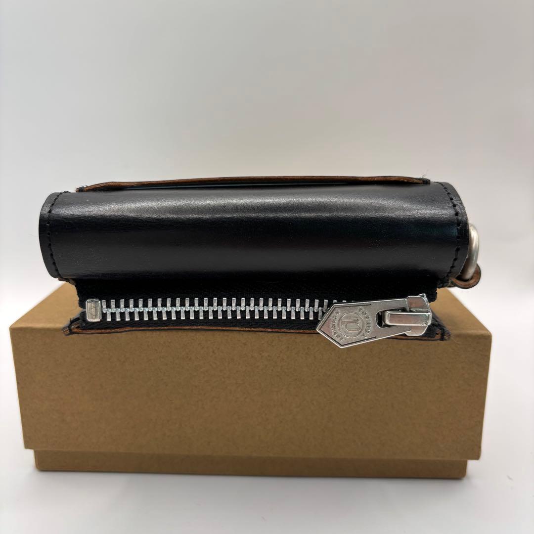 付属品　PORTER DUKE WALLET 三つ折り財布　ブラック　レザー