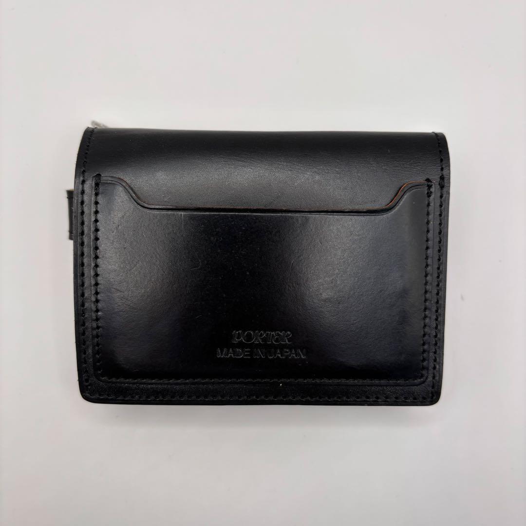 付属品　PORTER DUKE WALLET 三つ折り財布　ブラック　レザー