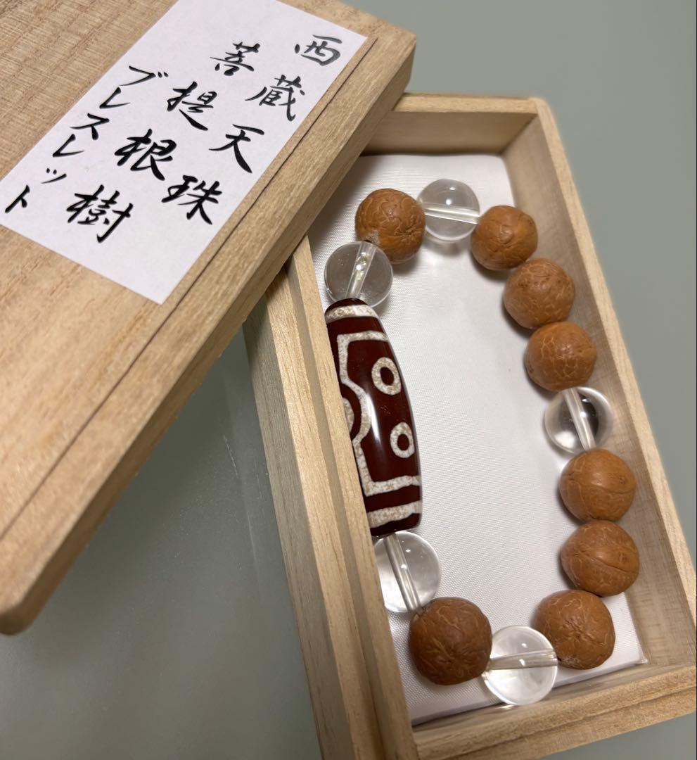西蔵天珠菩提樹ブレスレット