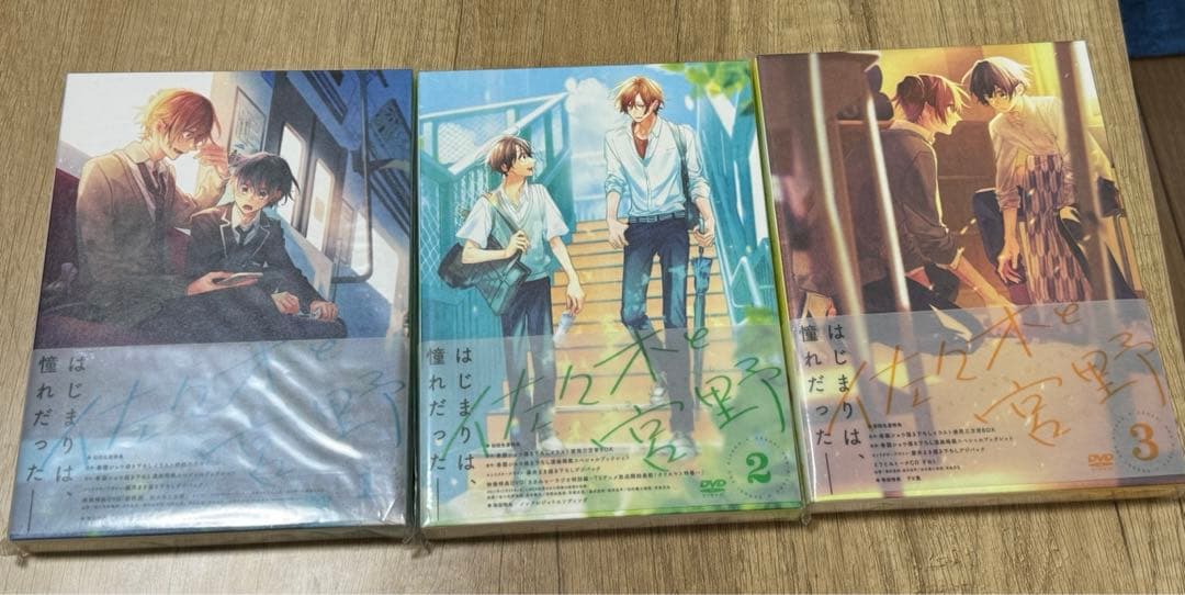 【2.3巻未開封】アニメ 佐々木と宮野 DVD 1~3