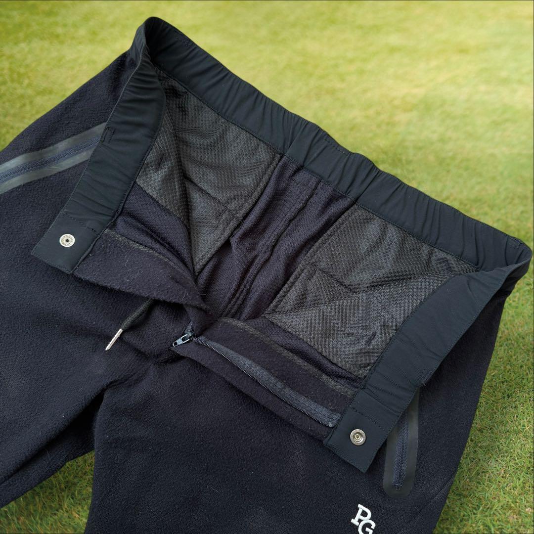 秋冬　起毛素材　パーリーゲイツ　パンツ　L〜XL相当　紺　ネイビー　黒　6