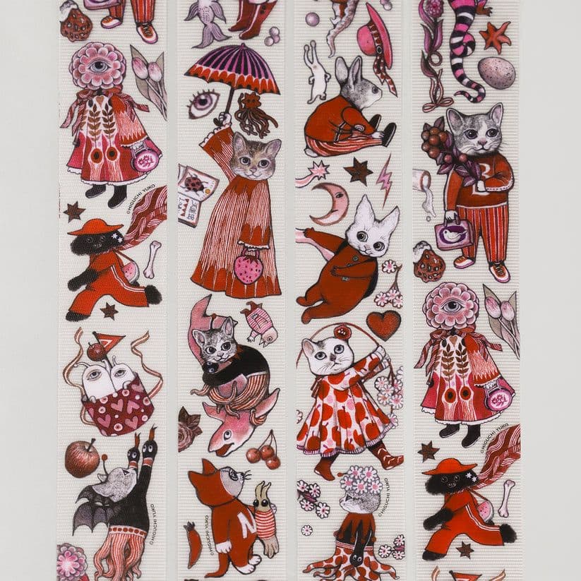 ヒグチユウコ ローソン トランク缶 養生テープ マスキングテープ セット